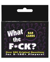 Bar cards